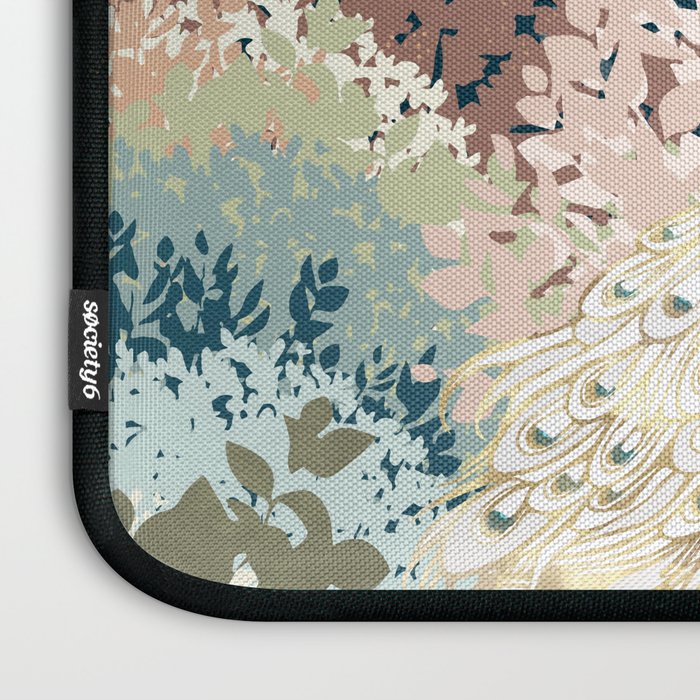 Peacock Garden II Laptop Sleeve Gallery Image 3