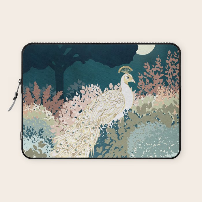 Peacock Garden II Laptop Sleeve Gallery Image 1