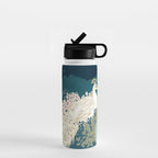 Peacock Garden II Water Bottle Gallery Image 1