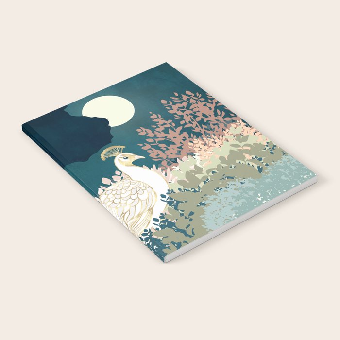 Peacock Garden II Notebook Gallery Image 1