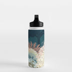 Peacock Garden II Water Bottle Gallery Image 3