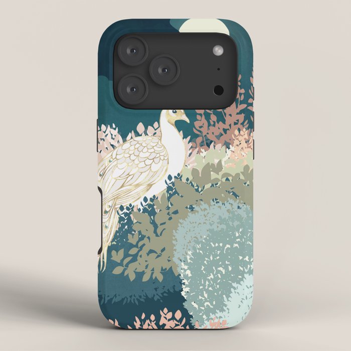 Peacock Garden II iPhone Case Gallery Image 3