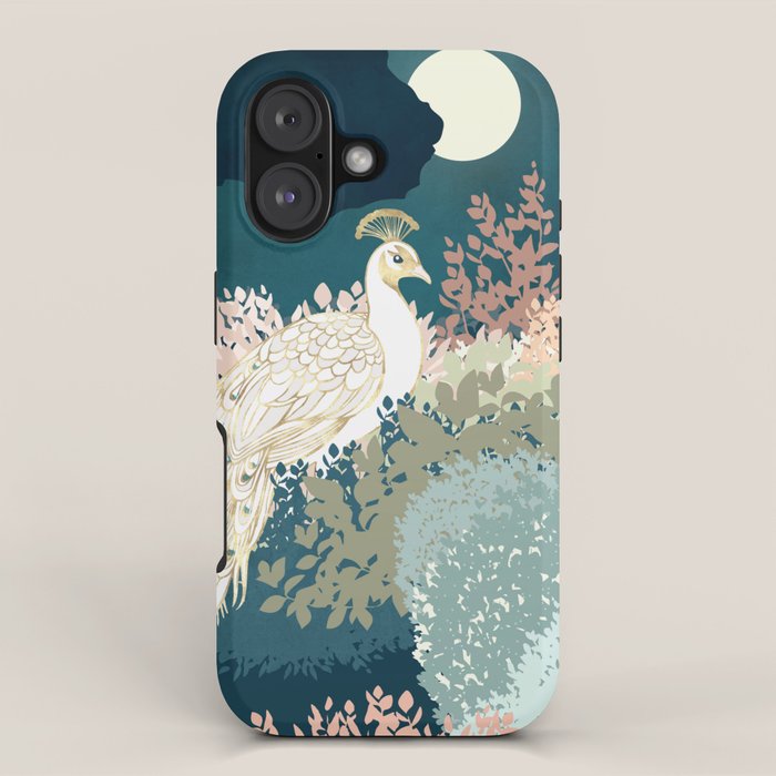 Peacock Garden II iPhone Case Gallery Image 1
