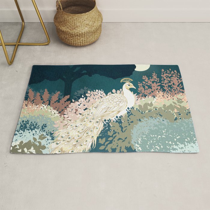 Peacock Garden II Rug Gallery Image 1