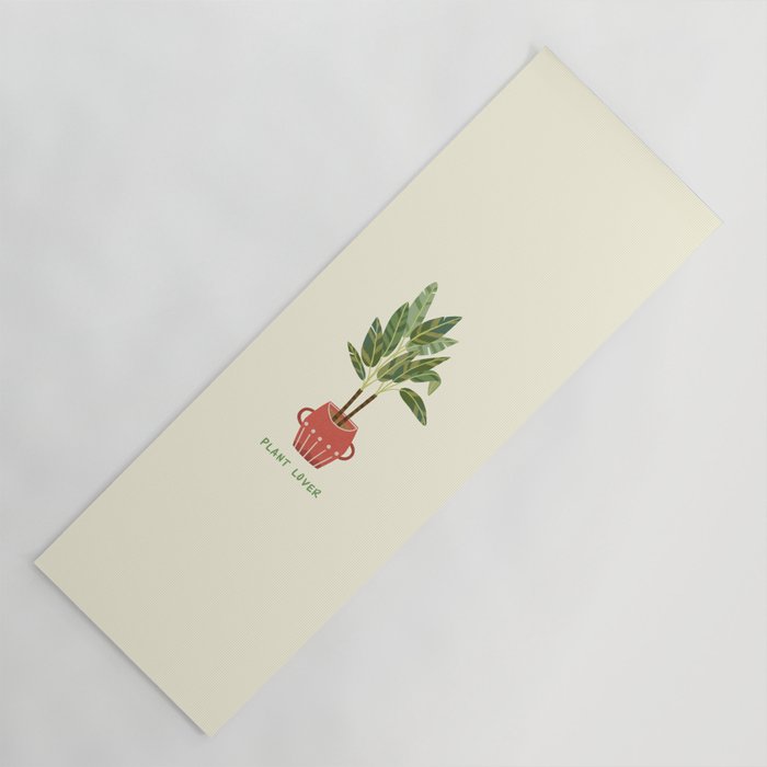  plant lover T1 Yoga Mat Gallery Image 1