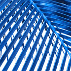 Blue Palm Leaf Coffee Mug Gallery Image 2