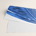 Blue Palm Leaf Wrapping Paper Gallery Image 2