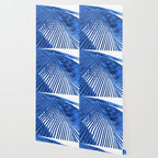 Blue Palm Leaf Wallpaper Gallery Image 2