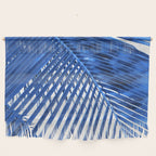 Blue Palm Leaf Wall Hanging Gallery Image 1