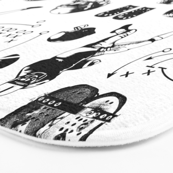 American Football Bath Mat Gallery Image 3