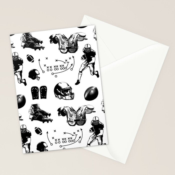 American Football Stationery Card Gallery Image 2
