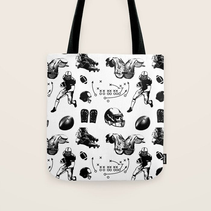 American Football Tote Bag Gallery Image 1
