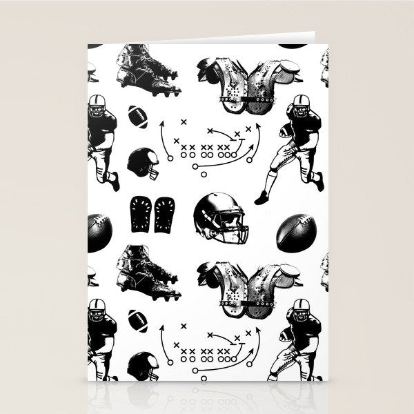 American Football Stationery Card Gallery Image 2