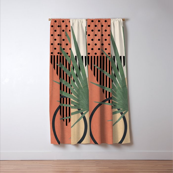 Nature Geometry II Window Curtain Gallery Image 3