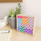 Checkerboard Collage Mini Art Print Gallery Image 2