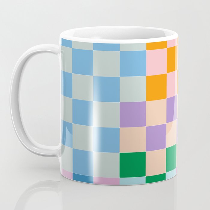 Checkerboard Collage Coffee Mug Gallery Image 3