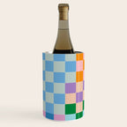 Checkerboard Collage Wine Chiller Gallery Image 2