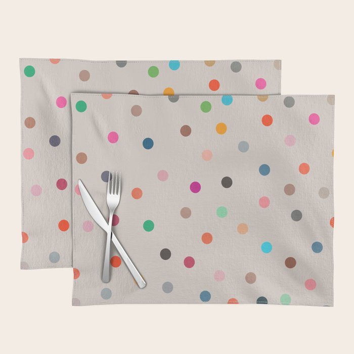 vintage dots 35 Placemat Gallery Image 1