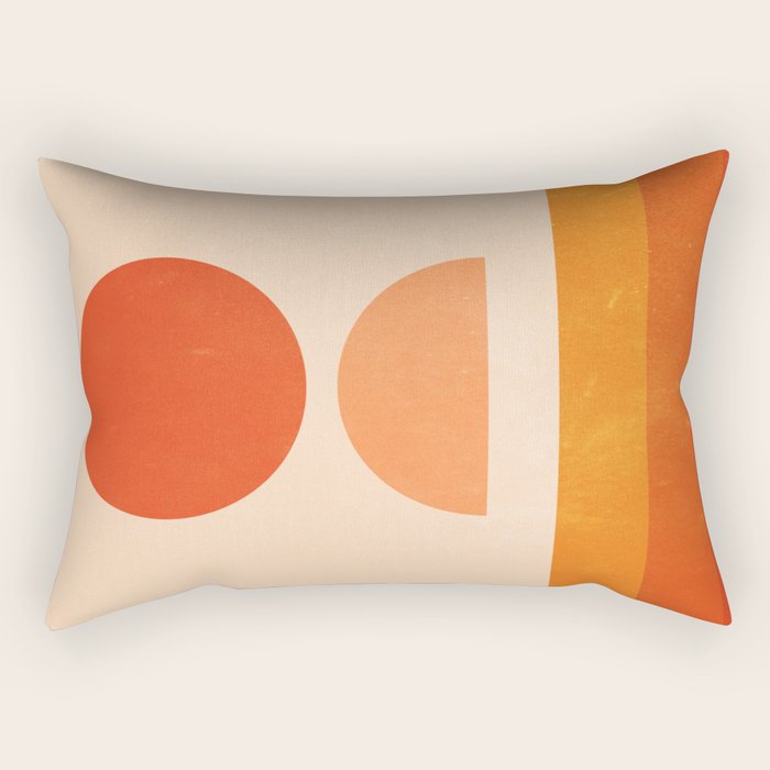 Sun Waves Rectangular Pillow Gallery Image 1
