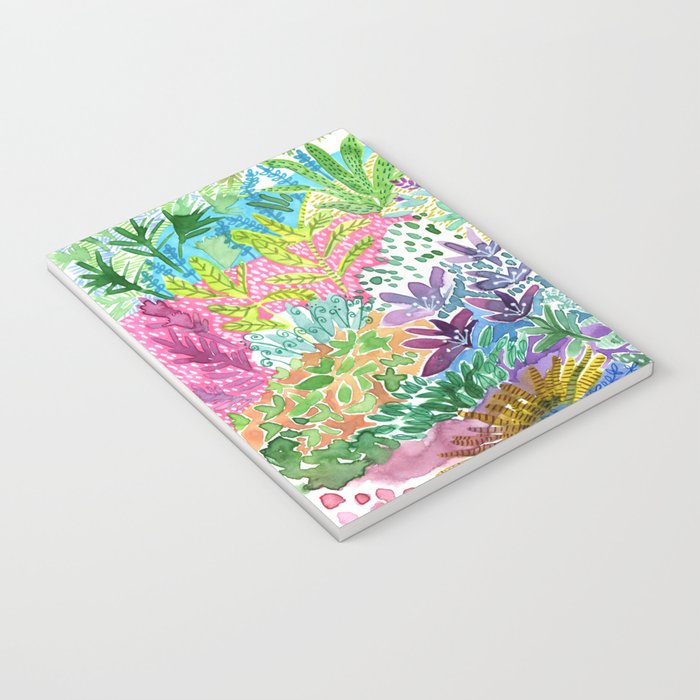 Tropical Garden Watercolor Notebook Gallery Image 3
