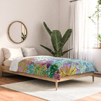 Tropical Garden Watercolor Comforter Gallery Image 2