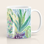 Tropical Garden Watercolor Coffee Mug Gallery Image 1