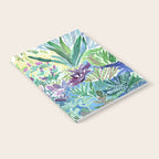 Tropical Garden Watercolor Notebook Gallery Image 2