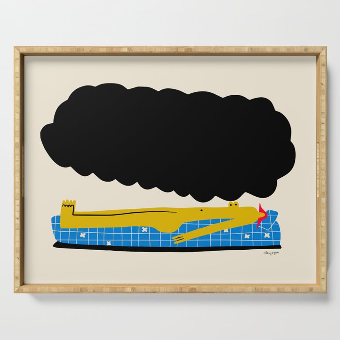 Dark Night Serving Tray Gallery Image 1