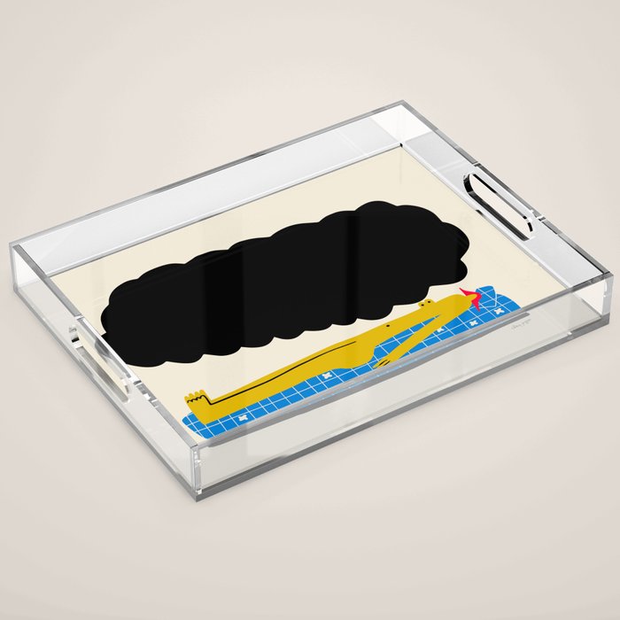 Dark Night Acrylic Tray Gallery Image 1
