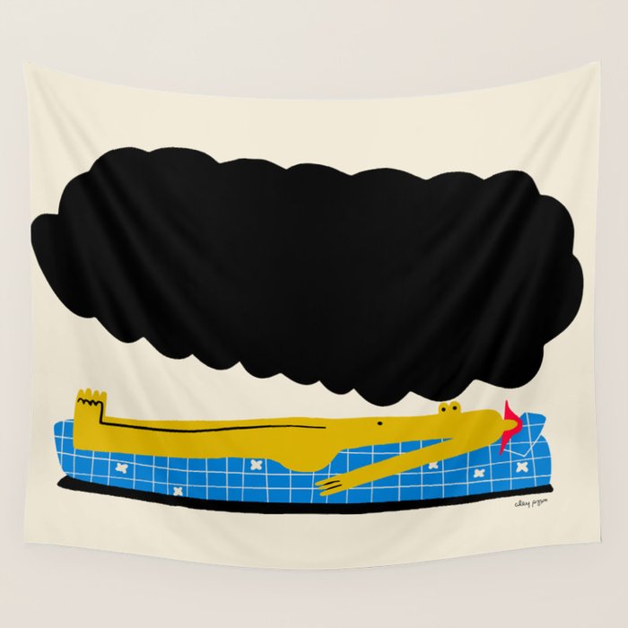 Dark Night Wall Tapestry Gallery Image 1