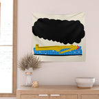Dark Night Wall Tapestry Gallery Image 2