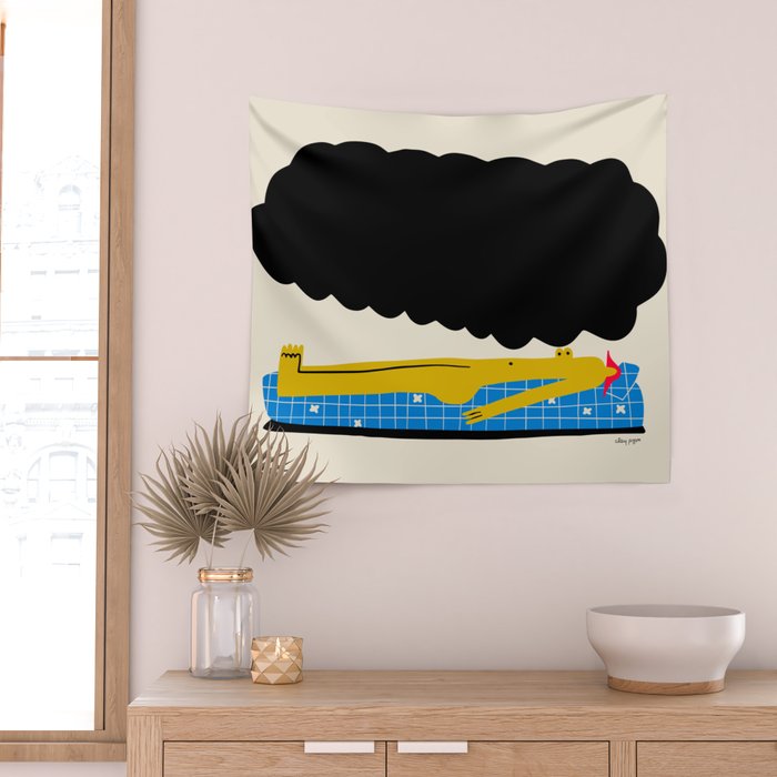 Dark Night Wall Tapestry Gallery Image 2