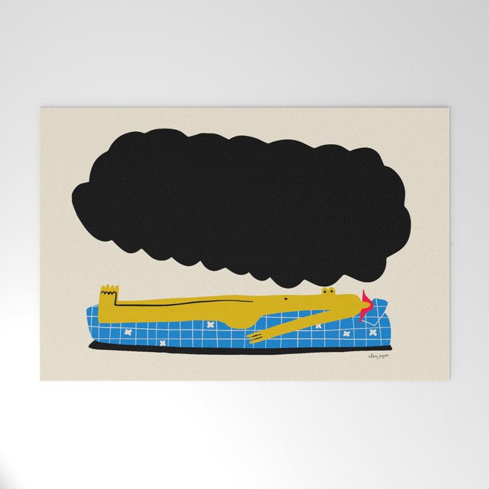 Dark Night Welcome Mat Gallery Image 1