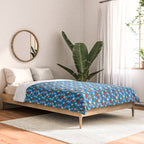 Strawberries Galore Pattern On Blue Comforter Gallery Image 2