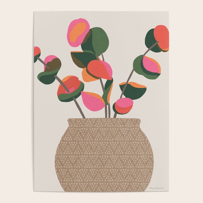 Abstract Eucalyptus Leaves III Poster Gallery Image 4