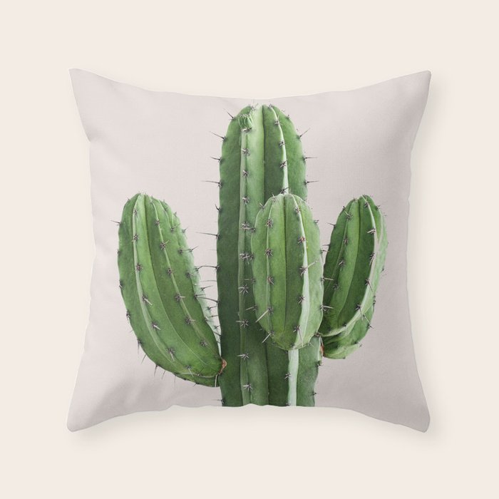 Cactus 4 Throw Pillow Gallery Image 6