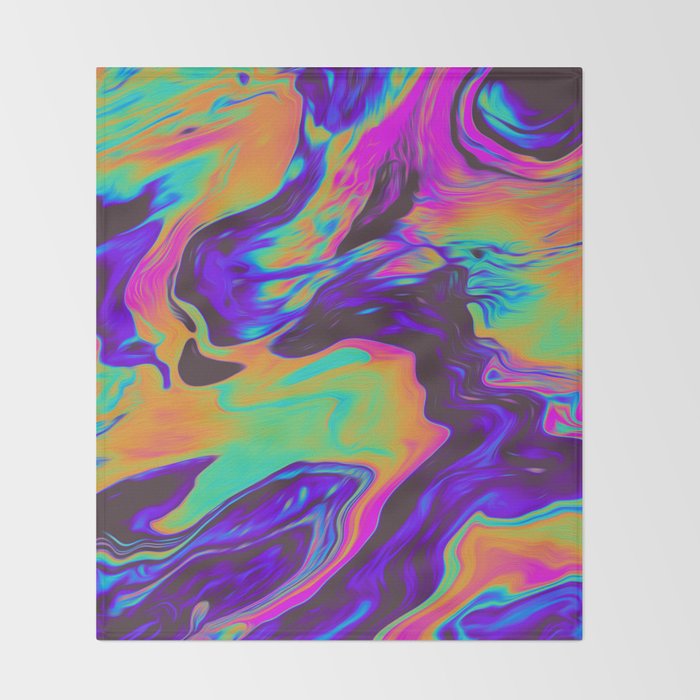 YOU LOOK LIKE YOU'VE BEEN FOR BREAKFAST AT THE HEARTBREAK HOTEL Throw Blanket Gallery Image 2
