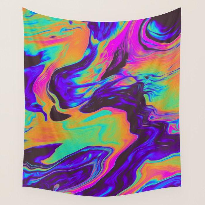 YOU LOOK LIKE YOU'VE BEEN FOR BREAKFAST AT THE HEARTBREAK HOTEL Wall Tapestry Gallery Image 1