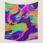 YOU LOOK LIKE YOU'VE BEEN FOR BREAKFAST AT THE HEARTBREAK HOTEL Wall Tapestry Gallery Image 4