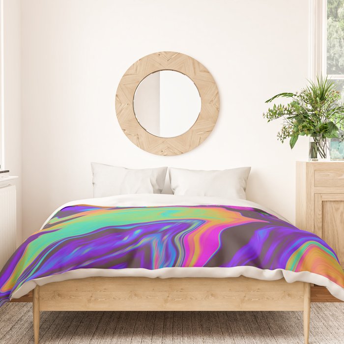 YOU LOOK LIKE YOU'VE BEEN FOR BREAKFAST AT THE HEARTBREAK HOTEL Duvet Cover Gallery Image 3