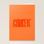 Wavy Cancer Stationery Card Gallery Image 2