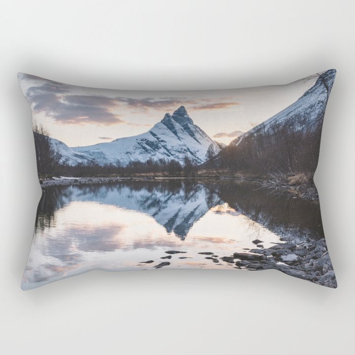 Northern Spring - Landscape and Nature Photography Rectangular Pillow Gallery Image 2