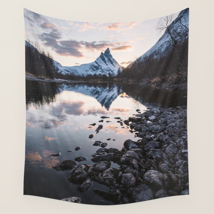 Northern Spring - Landscape and Nature Photography Wall Tapestry Gallery Image 4