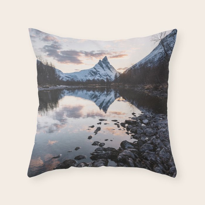 Northern Spring - Landscape and Nature Photography Throw Pillow Gallery Image 6