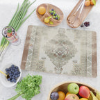 turkish floral - sage & brown Cutting Board Gallery Image 2