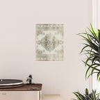 turkish floral - sage & brown Poster Gallery Image 2