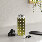 Retro Rounded Rectangle Gradient - Green Water Bottle Gallery Image 4