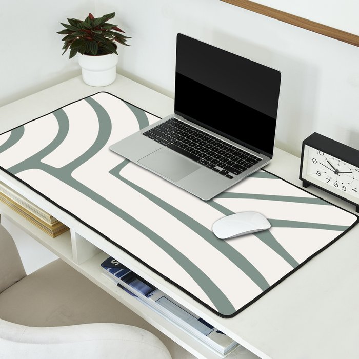 Abstract Stripes LXVI Desk Mat Gallery Image 2