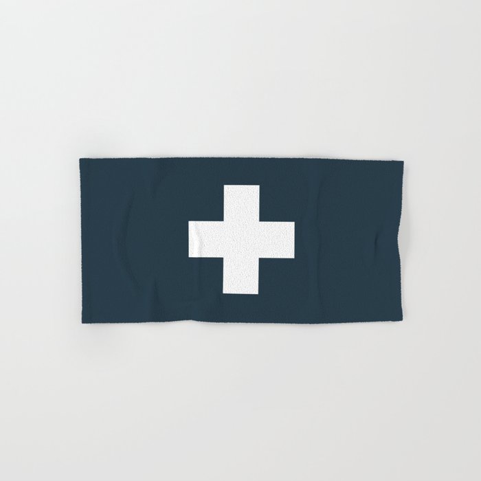 Swiss Cross Storm Bath Towel Gallery Image 1