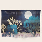Desert Lake Moonlight Wall Hanging Gallery Image 1